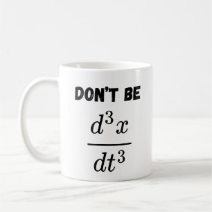Taza De Café No seas la tercera enseñanza secundaria de matemát