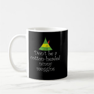 Taza De Café No seas Navidades de Ninny Muggins con cabeza de a