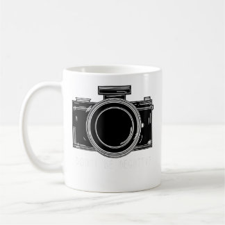 Taza De Café No seas negativa divertida cámara de fotografía pa