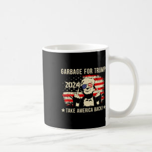 Taza De Café No Somos Basura Votetrump 2024 partidario de Trump