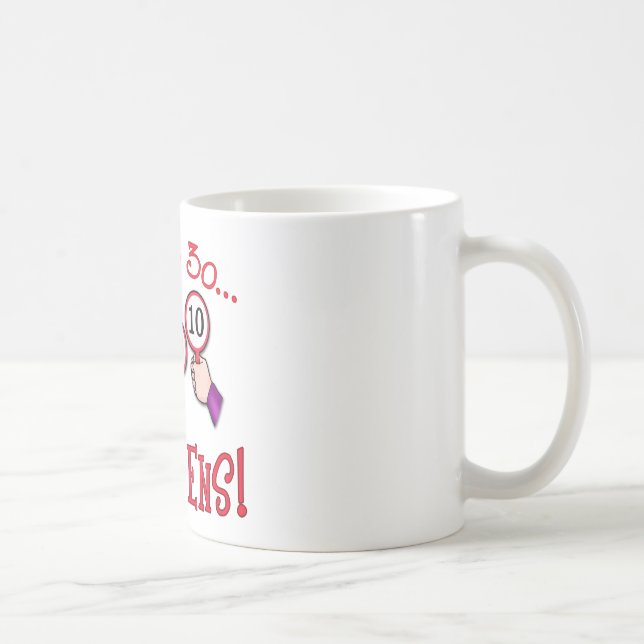 Taza De Café No soy 30 - soy tres diez (Derecha)