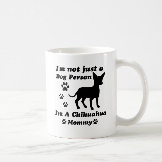 Taza De Café No soy apenas una persona del perro; Soy una mamá (Derecha)