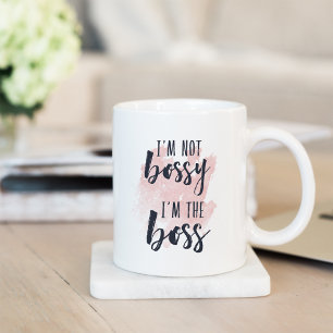Taza De Café No soy Bossy, soy el jefe