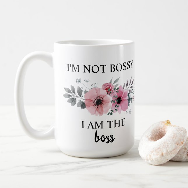 Taza De Café No soy caprichoso, soy el jefe (Con donut)