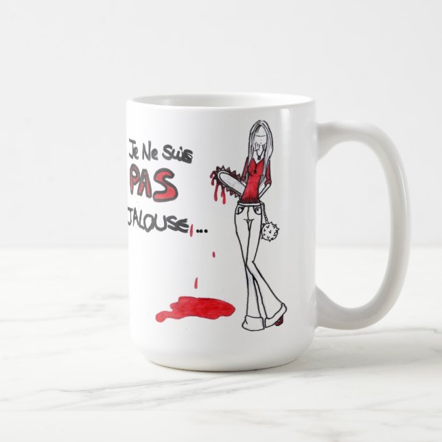 Taza De Café No soy celoso - (Derecha)
