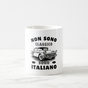 Taza De Café No soy clasico, soy italiano: Sono Italiano
