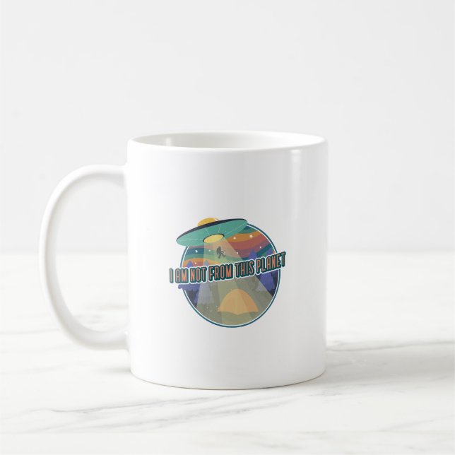 Taza De Café No soy de este planeta (Izquierda)