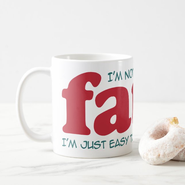 Taza De Café No soy gordo (Con donut)