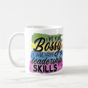 Taza De Café No soy jefe/habilidad para el liderazgo