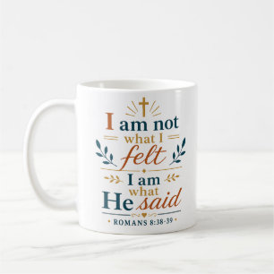 Taza De Café No Soy Lo Que Sentí. Soy Lo Que Él Dijo Promesa