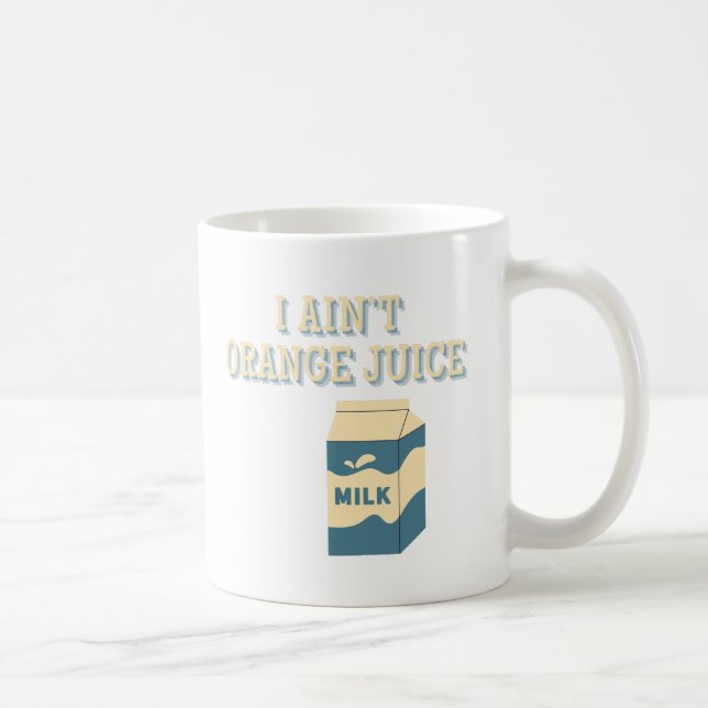 Taza De Café No soy Naranja Juice (Derecha)