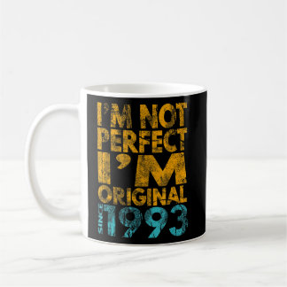 Taza De Café No soy perfecto, soy original de 1993