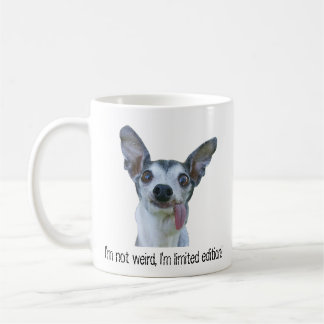 Taza De Café No soy raro, soy Edición Limitada Perro Mug