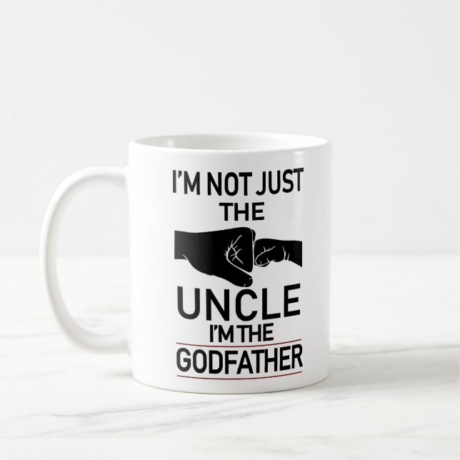 Taza De Café No soy solo el tío, soy el padrino (Izquierda)