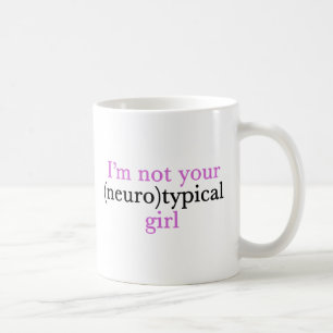 Taza De Café No soy su autismo divertido del chica de