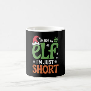 Taza De Café No Soy Un Elfo Solo Bajo Divertido Navidad Navidad
