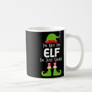 Taza De Café No Soy Un Elfo Soy Solo Pijamas Navideñas Familiar