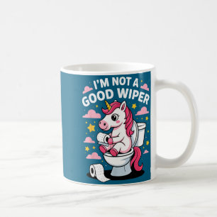 Taza De Café No Soy Un Limpiador Bueno Unicornio Baño Humor Div