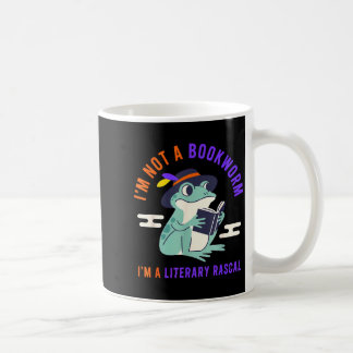 Taza De Café No soy un ratón de biblioteca, soy una rana litera
