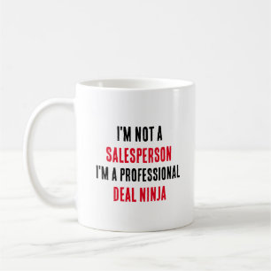 Taza De Café No soy un vendedor, soy un profesional de los nego