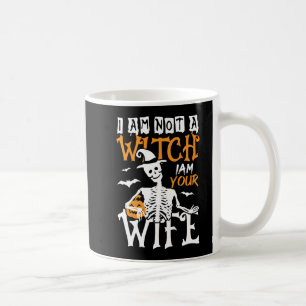 Taza De Café No Soy Una Bruja Soy Tu Esposa