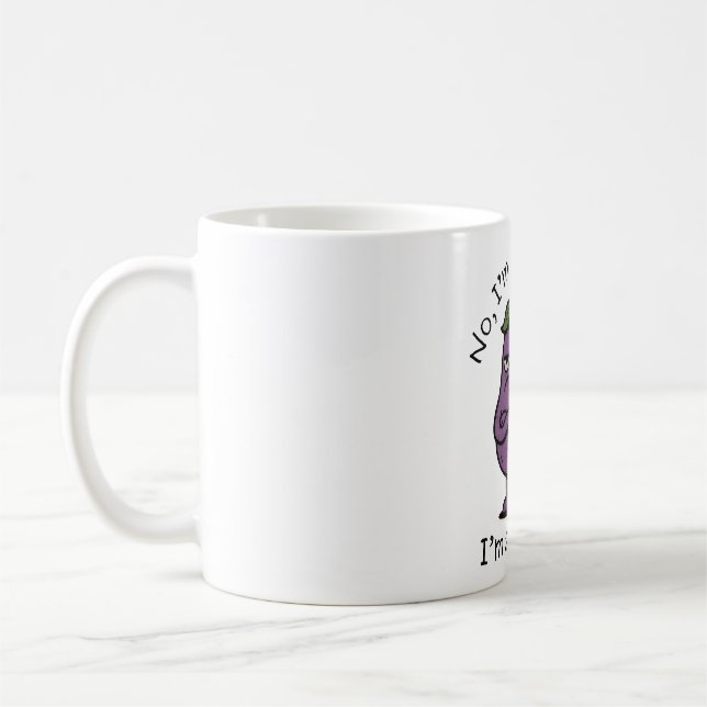 Taza De Café "No soy una fruta, soy un problema". (Izquierda)