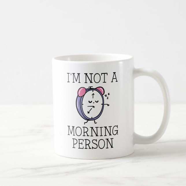 Taza De Café No soy una persona matutina (Derecha)