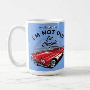 Taza De Café ¡No soy viejo, soy clásico! Corvette 1961