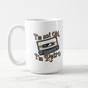 Taza De Café No soy viejo, soy retro