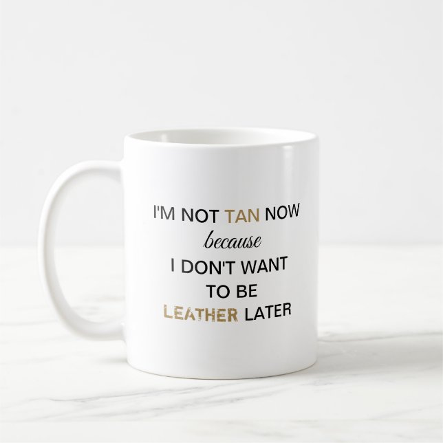 Taza De Café No tan gracioso ahora (Izquierda)