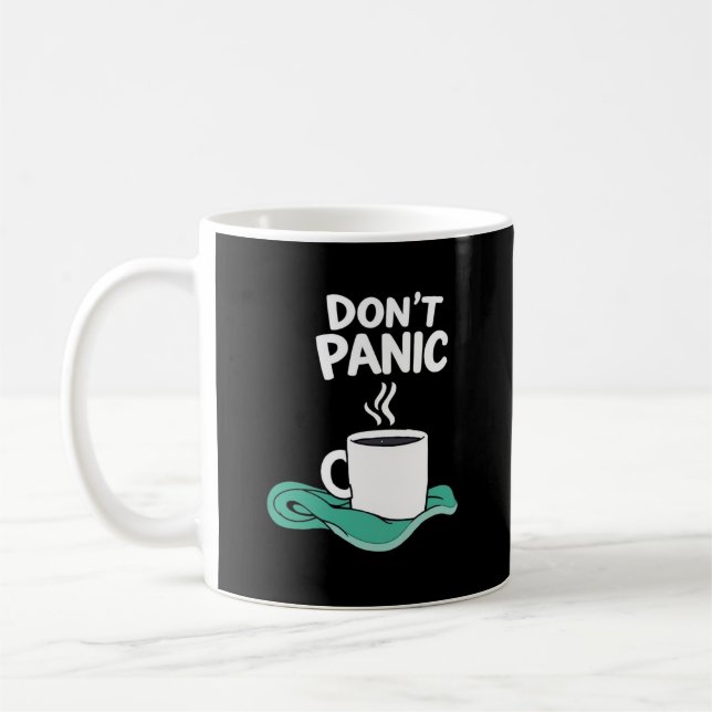 Taza De Café No te asustes con toalla (Izquierda)