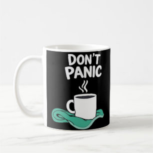 Taza De Café No te asustes con toalla