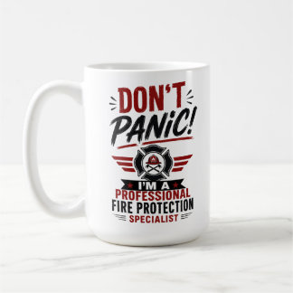 Taza De Café No te asustes soy un especialista en protección co