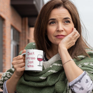 Taza De Café No te enfades, solo vino