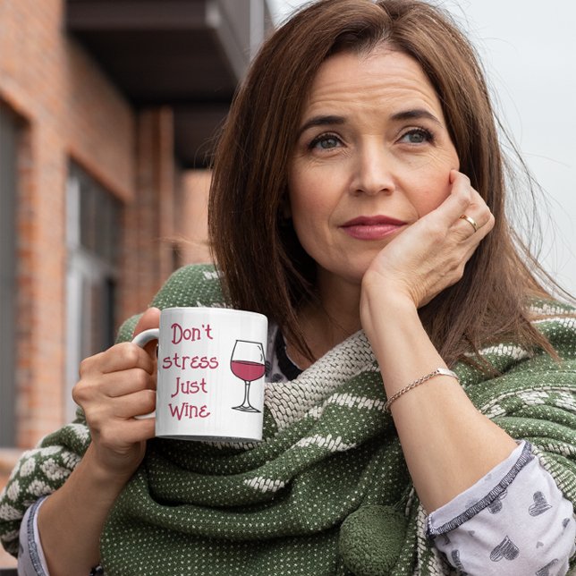 Taza De Café No te enfades, solo vino (Subido por el creador)