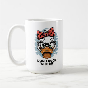 Taza De Café No te engañes conmigo, gracioso meme animal