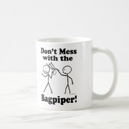Taza De Café No te metas con el Bagpiper