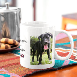 Taza De Café No te metas con mi Mascota personalizado de perro 