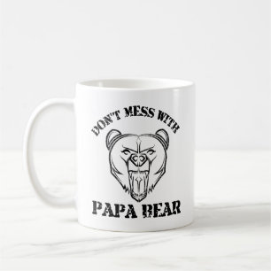 Taza De Café No te metas con papá Bear