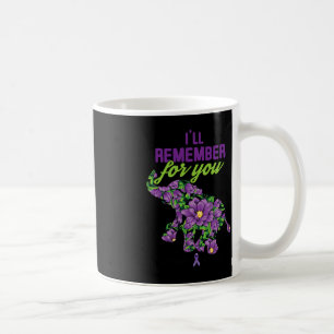 Taza De Café No Te Olvidaré Alzheimer Alzheimers Awarenes