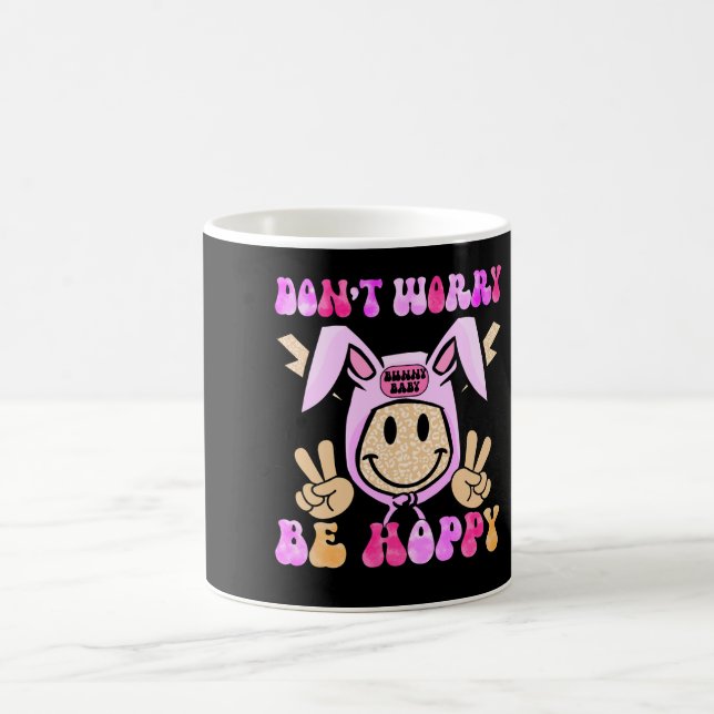 Taza De Café No te preocupes sé feliz (Centro)