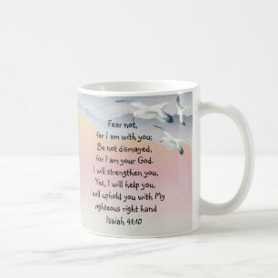 Taza De Café No temas, Isaías Escritura que estoy contigo Isaía