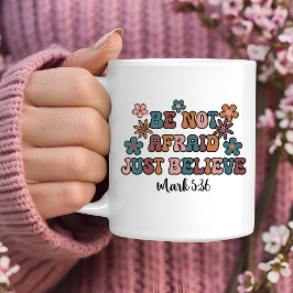 Taza De Café No tengas miedo del café cristiano