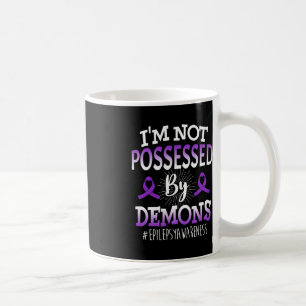 Taza De Café No tengo conciencia del cáncer de epilepsia