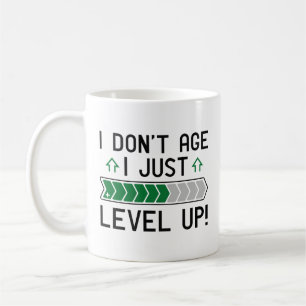 Taza De Café No tengo edad, solo me levanto