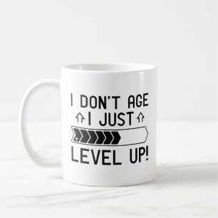 Taza De Café No tengo edad, solo me levanto