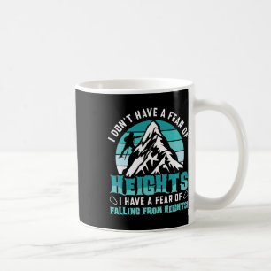 Taza De Café No Tengo Miedo a las Alturas - Escalada en Bloques