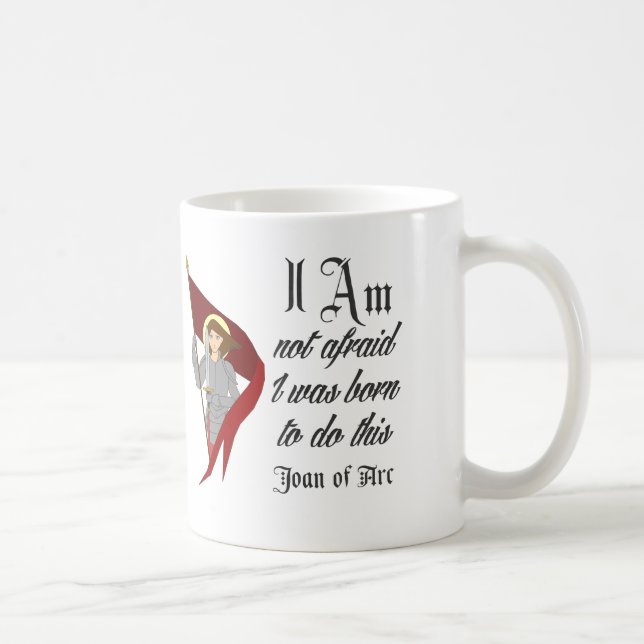 Taza De Café No tengo miedo - Juana de Arco (Derecha)