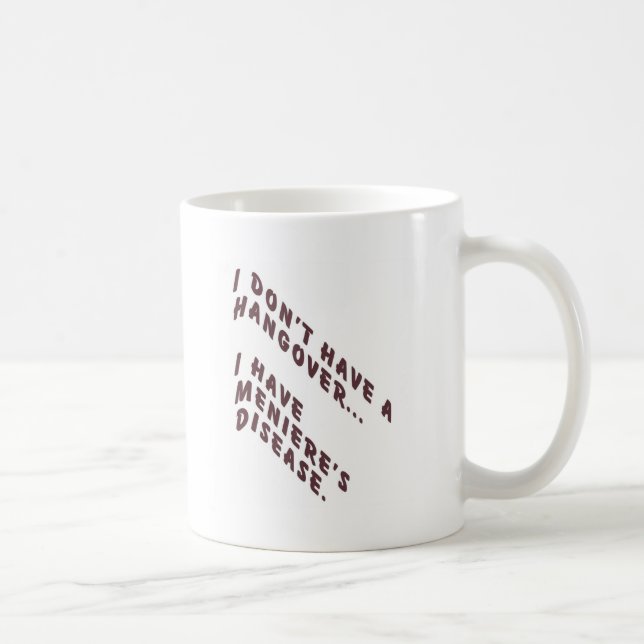 Taza De Café No tengo resaca (Derecha)