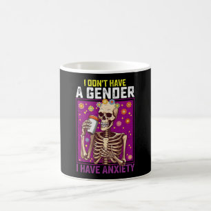 Taza De Café No Tengo Un Género Tengo Ansiedad No Binario